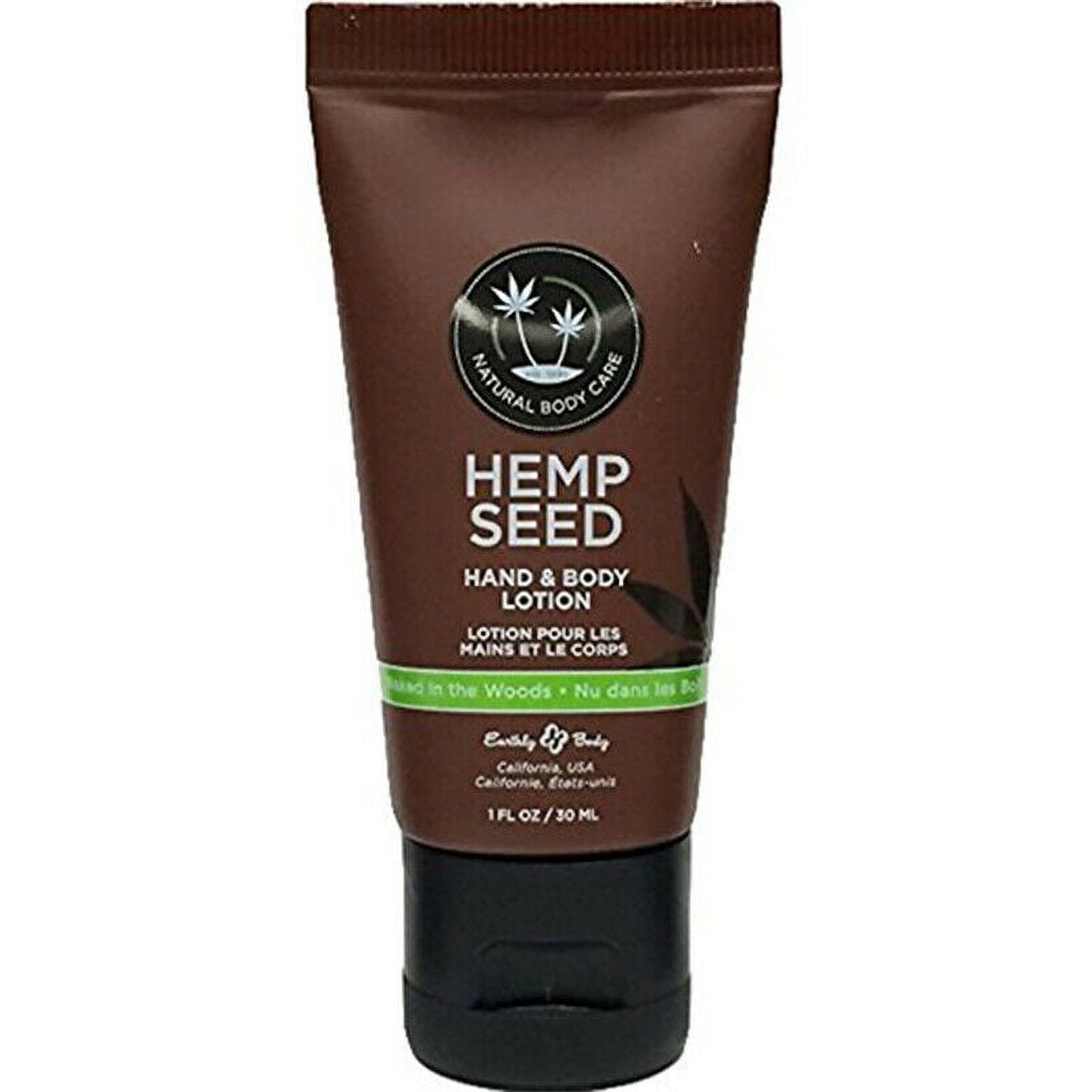 Earthly Body Hemp Seed Hand And Body Lotion Naked In The Woods 1oz