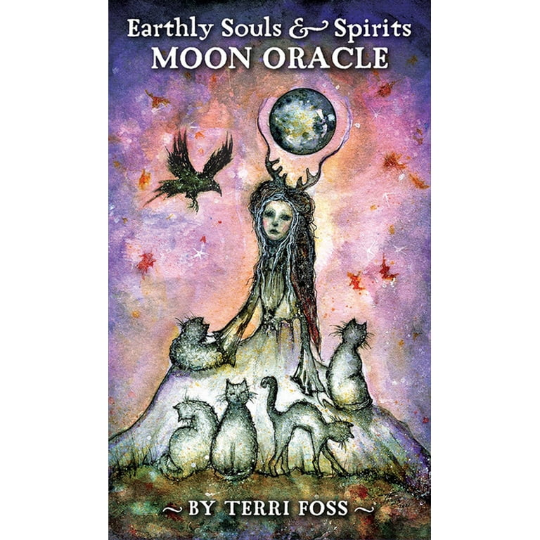 新品未開封　Earthly Souls & Spirits Oracle 貴重 Earthly Souls & Spirits Moon Oracle: Foss, Terri