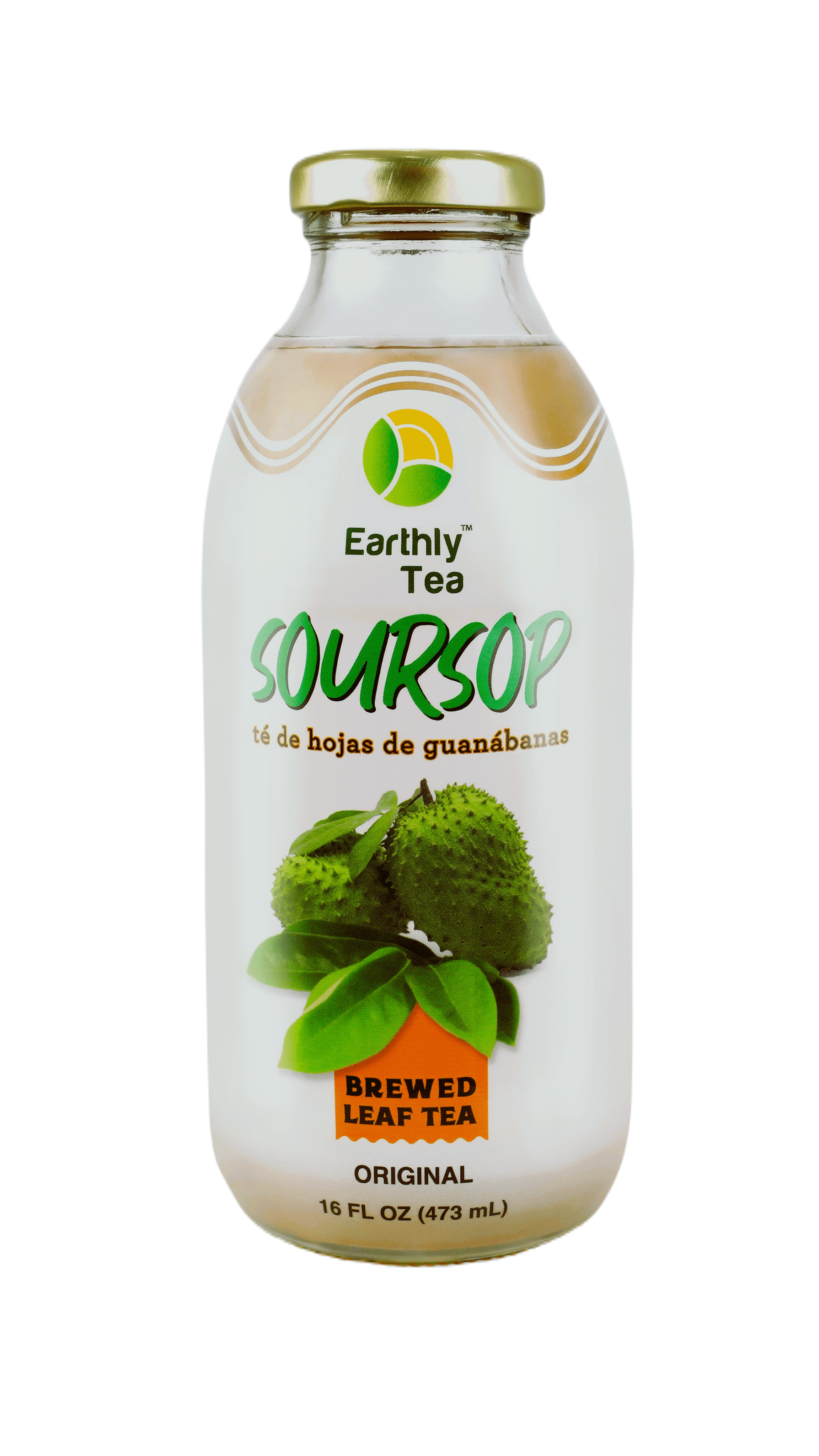 Earthly Tea Soursop Leaf Tea Brewed Original Flavor 12 Pack