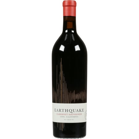 Earthquake Cabernet Sauvignon California Red Wine 750 ml Bottle 15% ABV