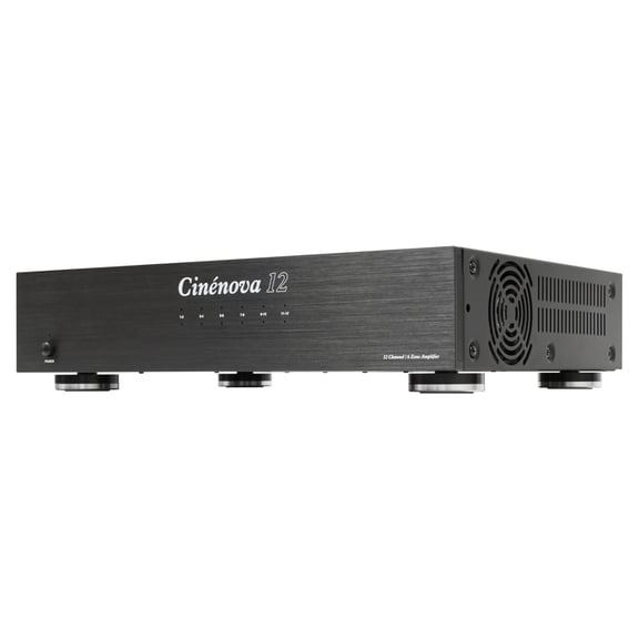 Earthquake Cinenova 12 6 Zones Multi-Room Audio 12-Channel Amplifier for Home Theater