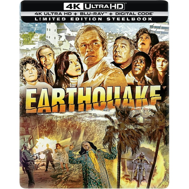 Earthquake (Limited Edition 4K Ultra HD Steelbook + Blu-ray