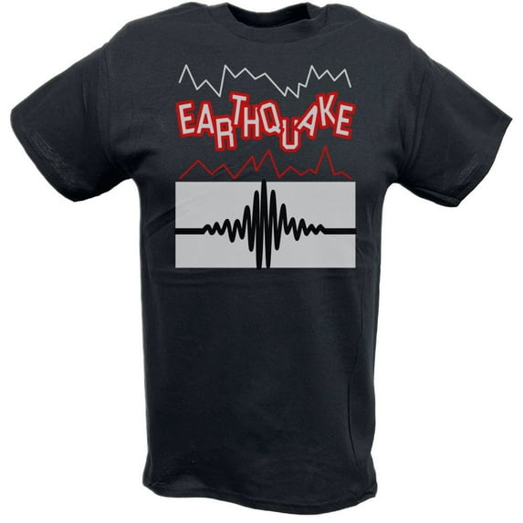 Earthquake Natural Disasters Pro Wrestler John Tenta T-shirt