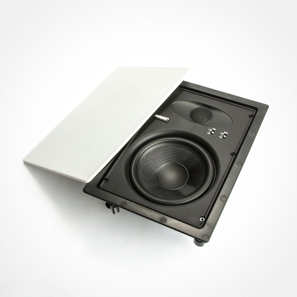 Earthquake Sound Edgeless In-Wall Speaker Pair 40Hz 20kHz By
