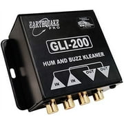 Earthquake Sound GLI-200, Eliminates Hum or Ground Loop Noise, Black, White, Red, Gold