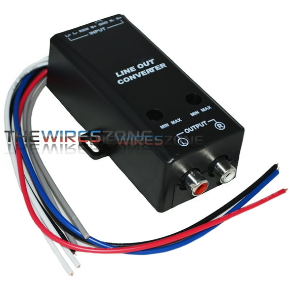 Earthquake Sound LOC300R 2-Channel Adjustable Line Output Converter (Hi to Low)