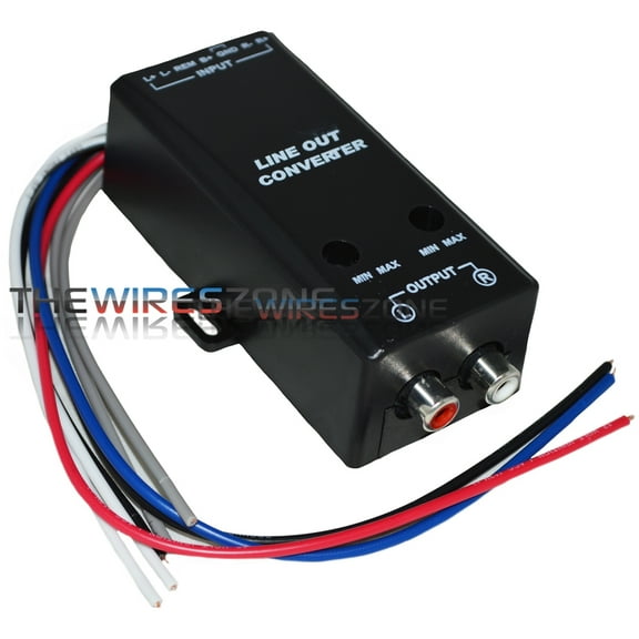 Earthquake Sound LOC300R 2-Channel Adjustable Line Output Converter (Hi to Low)