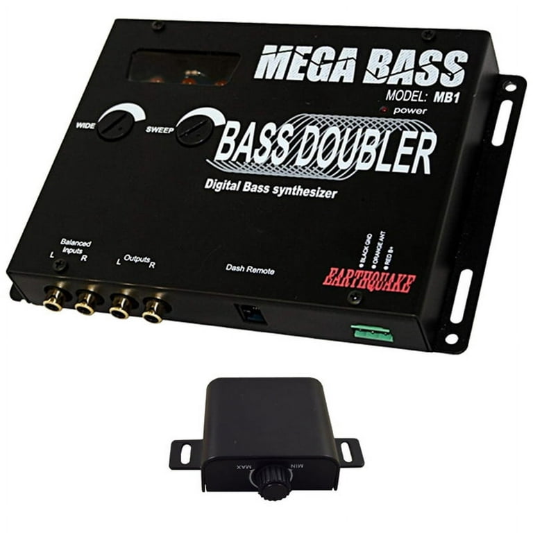 Earthquake Sound MB1 MEGA Bass Digital Bass Synthesizer Car Audio Bass  Doubler