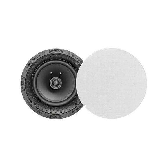 Earthquake Sound R800 8" in Ceiling Speakers(Pair) with Magnetic Paintable Grill