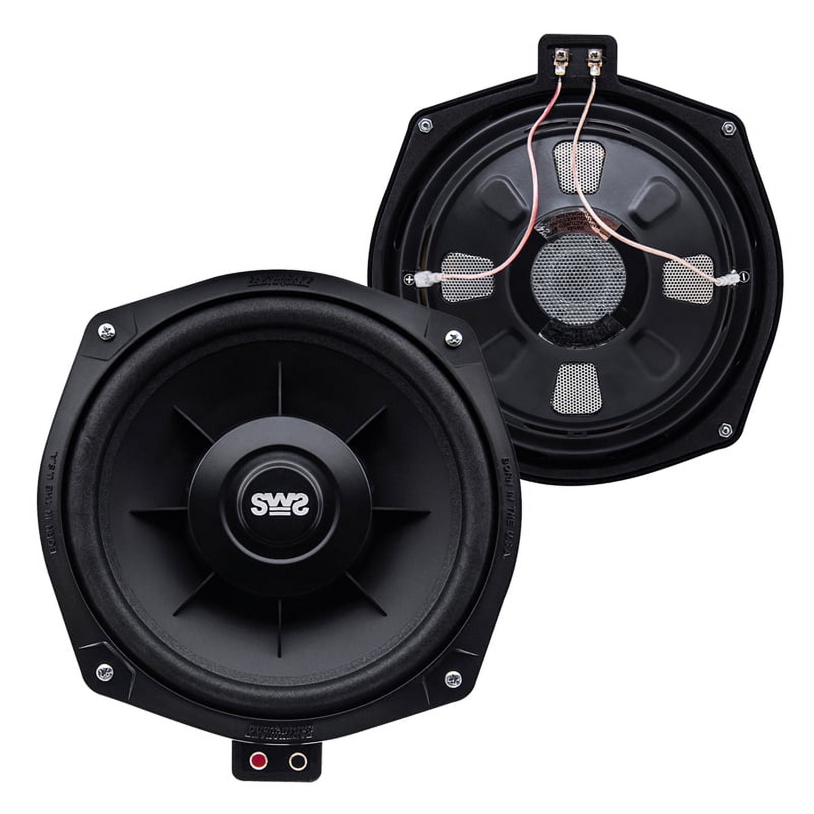 Caisson De Basses Peu Profond Earthquake SWS-8X – 20,3 Cm, 4 Ohms – Pour Installation Sous Siège Auto – Puissance 150 W RMS
