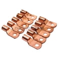thumbnail image 1 of Earthquake Sound TC-0516 Copper 1/0 Gauge 1/0AWG 5/16' Hole Ring Terminal 10/pk, 1 of 5