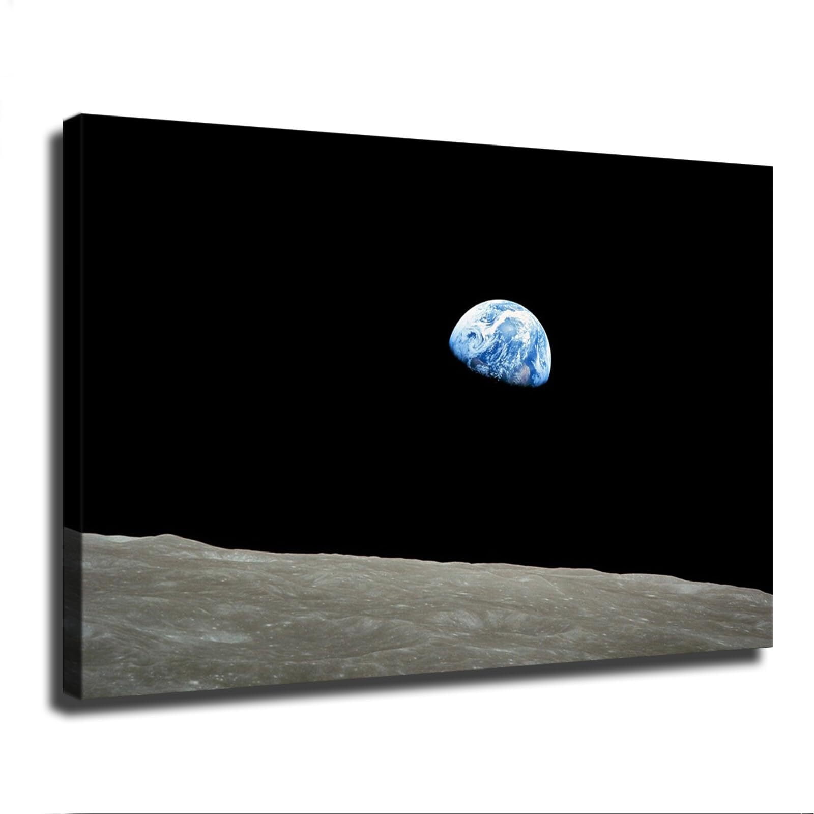 Earthrise, The First Color Image of Earth Taken By A Human From The ...