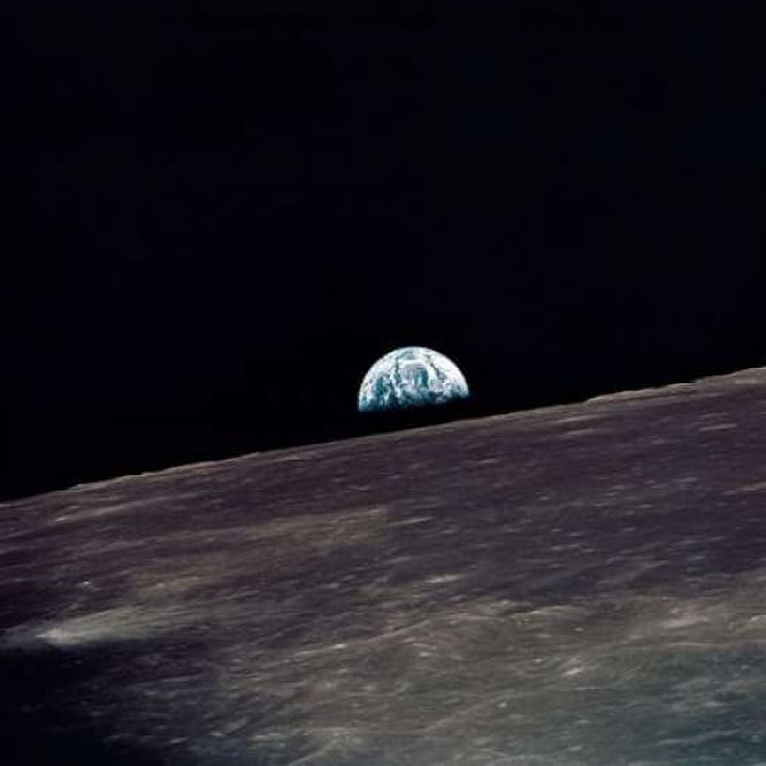 Earthrise viewed from Apollo 10 1969 Canvas Art - NASA (24 x 24)