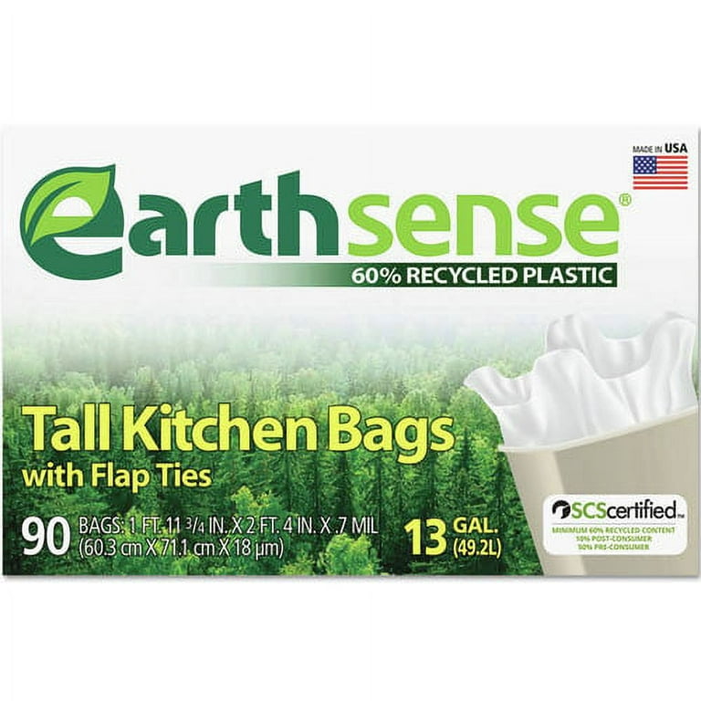 EarthSense Linear-Low-Density Recycled Tall Kitchen Bags