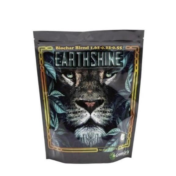 Earthshine Biochar Blend Soil Amendment - 2 lb Pouch by GreenGro Biologicals