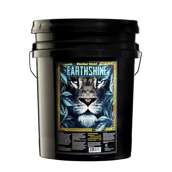 Earthshine Biochar Blend Soil Amendment - 30 lb Bucket by GreenGro