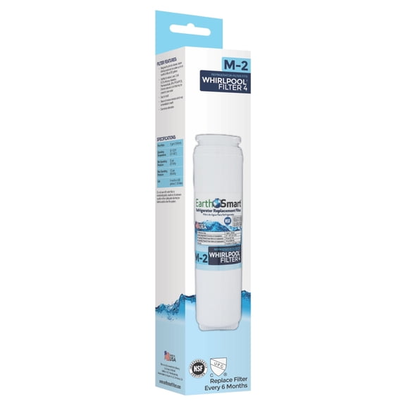 EarthSmart M-2 Refrigerator Replacement Filter For Whirlpool Filter 4