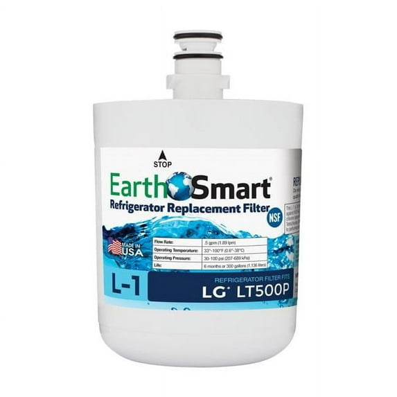 Earthsmart  L-1 Replacement Filter for Refrigerators, 300 gal