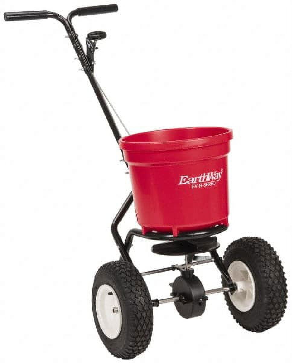 Earthway 2150 WalkBehind Broadcast Landscape Spreader, 13" Wheels, 50