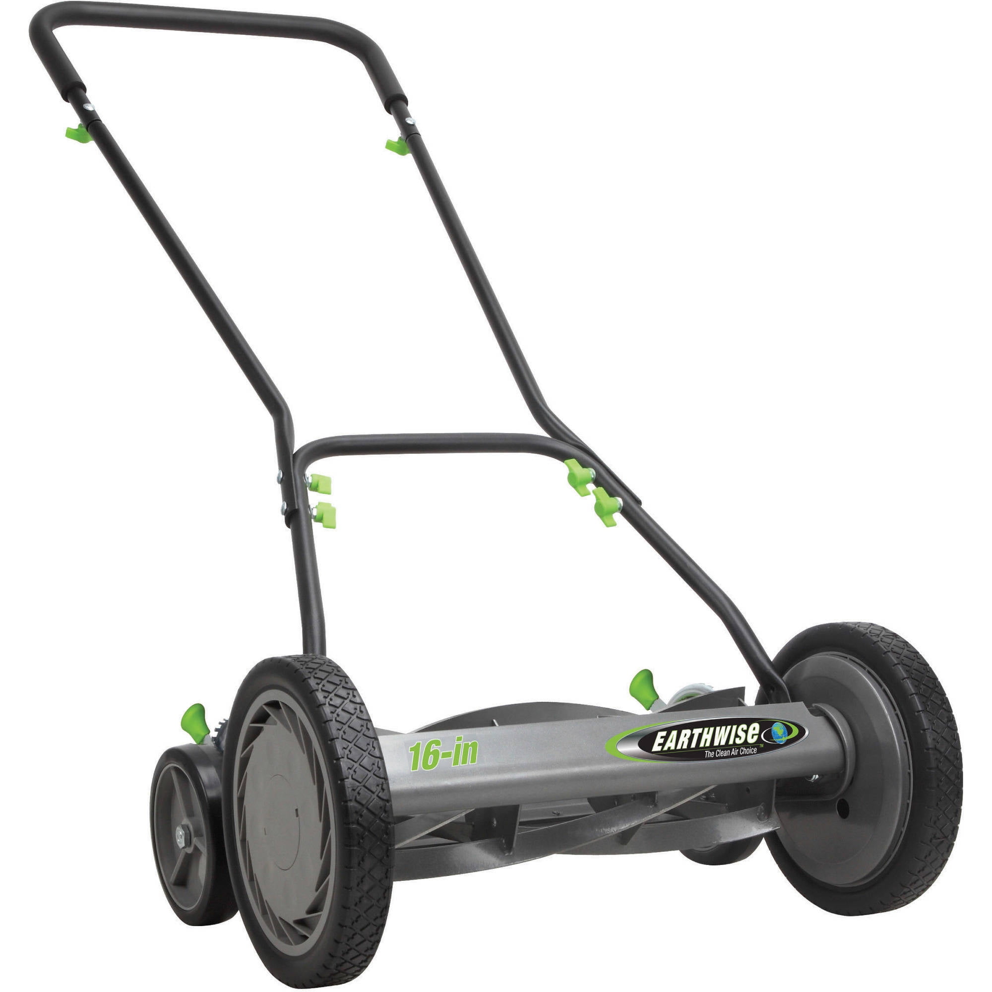 Earthwise 18 Push Reel Mower with Trailing Wheels