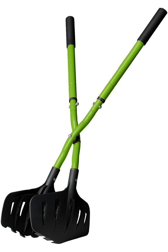 50002 Gator Grabber Telescoping Leaf Clean-Up Tool, Green/Black