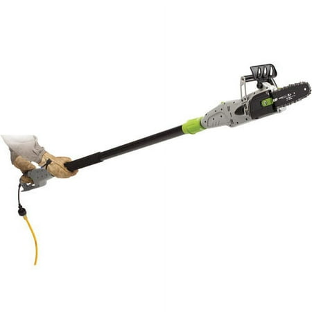 Earthwise 8 Inch 6-Amp Corded Electric 2-in-1 Convertible Electric Chain Saw/Pole Saw CVPS41008