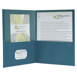 Earthwise by Oxford 100% Recycled Paper Twin-Pocket Portfolio, 100-Sheet Capacity, 11 x 8.5, Blue, 25/Box Earthwise by Oxford 100% Recycled Paper Twin-Pocket Portfolio, 100-Sheet Capacity, 11 x 8.5, Blue, 25/Box