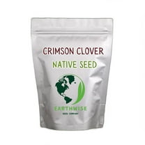 Earthwise Crimson Clover Seed (Trifolium Incarnatum),1/2 lb Bag, Covers Up to 500 sq ft, Over & Over Variety