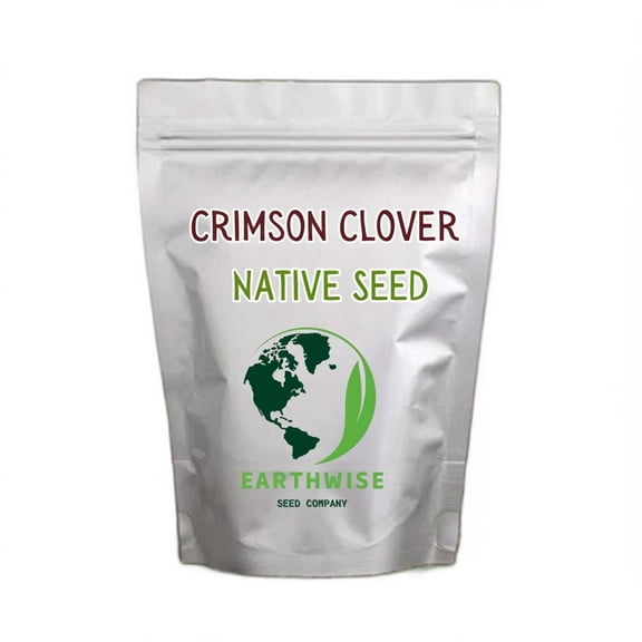 Earthwise Crimson Clover Seed (Trifolium Incarnatum), 5 lb Bag, Covers Up to 5,000 sq ft, Over & Over Variety