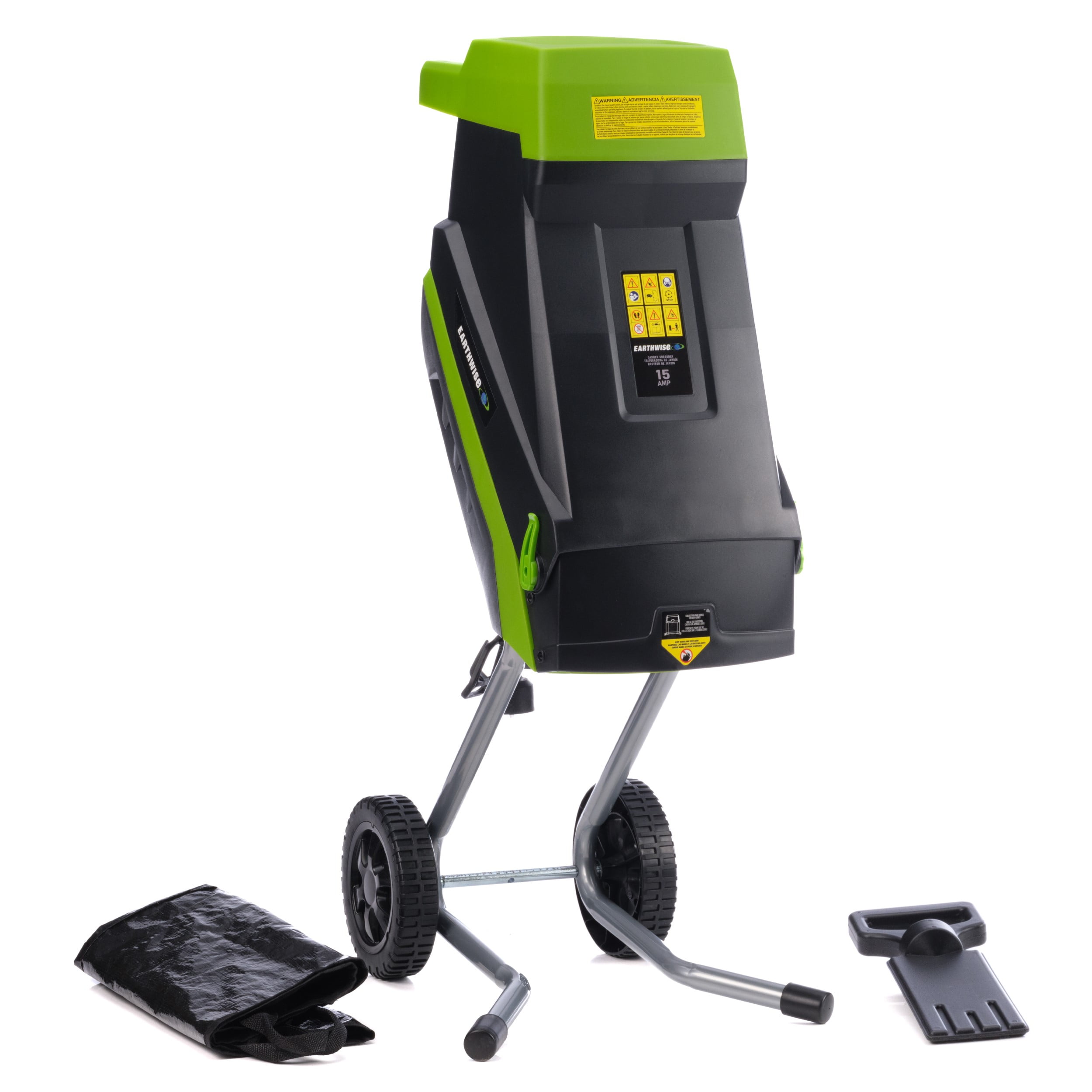 Earthwise GS015 Powerful 15-Amp Electric Wood Chipper