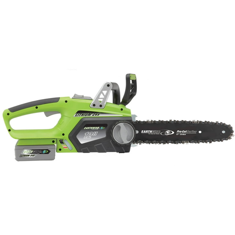Earthwise on sale chainsaw battery