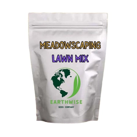 Earthwise Meadowscaping Alternative Lawn Seed Mix, 5 lb Native Blend for Low-Maintenance Lawns, Covers 10000 sq ft(5 lb)