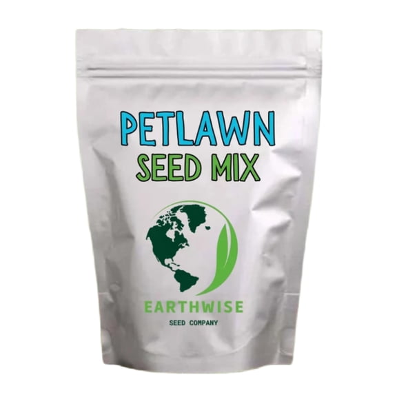 Earthwise PetLawn Seed Mix, 5 lb, Dog & Pet-Friendly Grass Seed, Fast-Growing, Durable Lawn, Covers 2000 sq. ft. (Bare) / 5000 sq. ft. (Overseed)