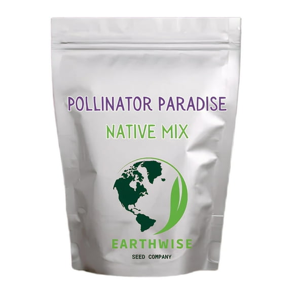 Earthwise Pollinator Paradise Native Mix – 1/2lb = 1200sqft