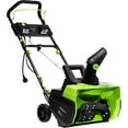 thumbnail image 1 of Earthwise Power Tools by ALM SN75018 15-Amp 18-Inch Electric Corded Snow Thrower with LED Lights, 1 of 2