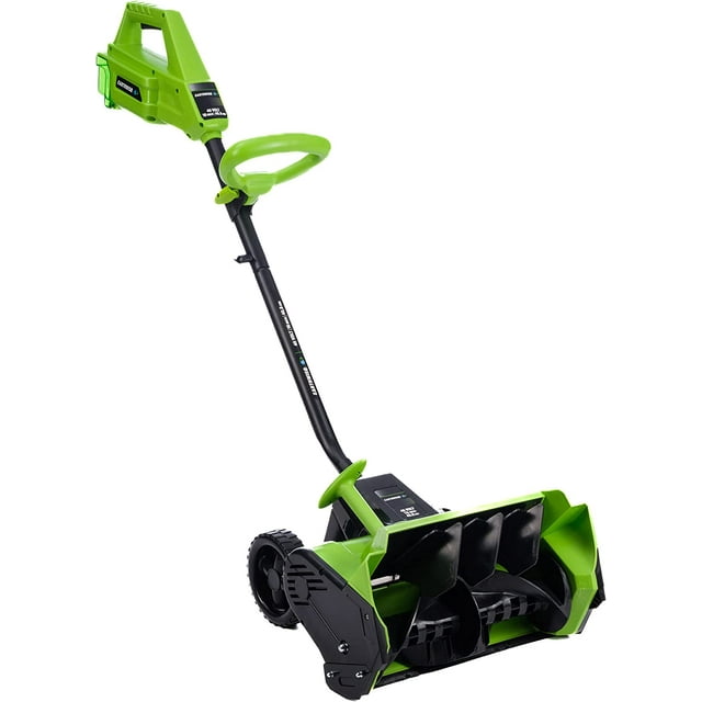 Earthwise SN74016 40V Lithium Battery Operated Ion Cordless 16" Snow Shovel with Brushless Motor