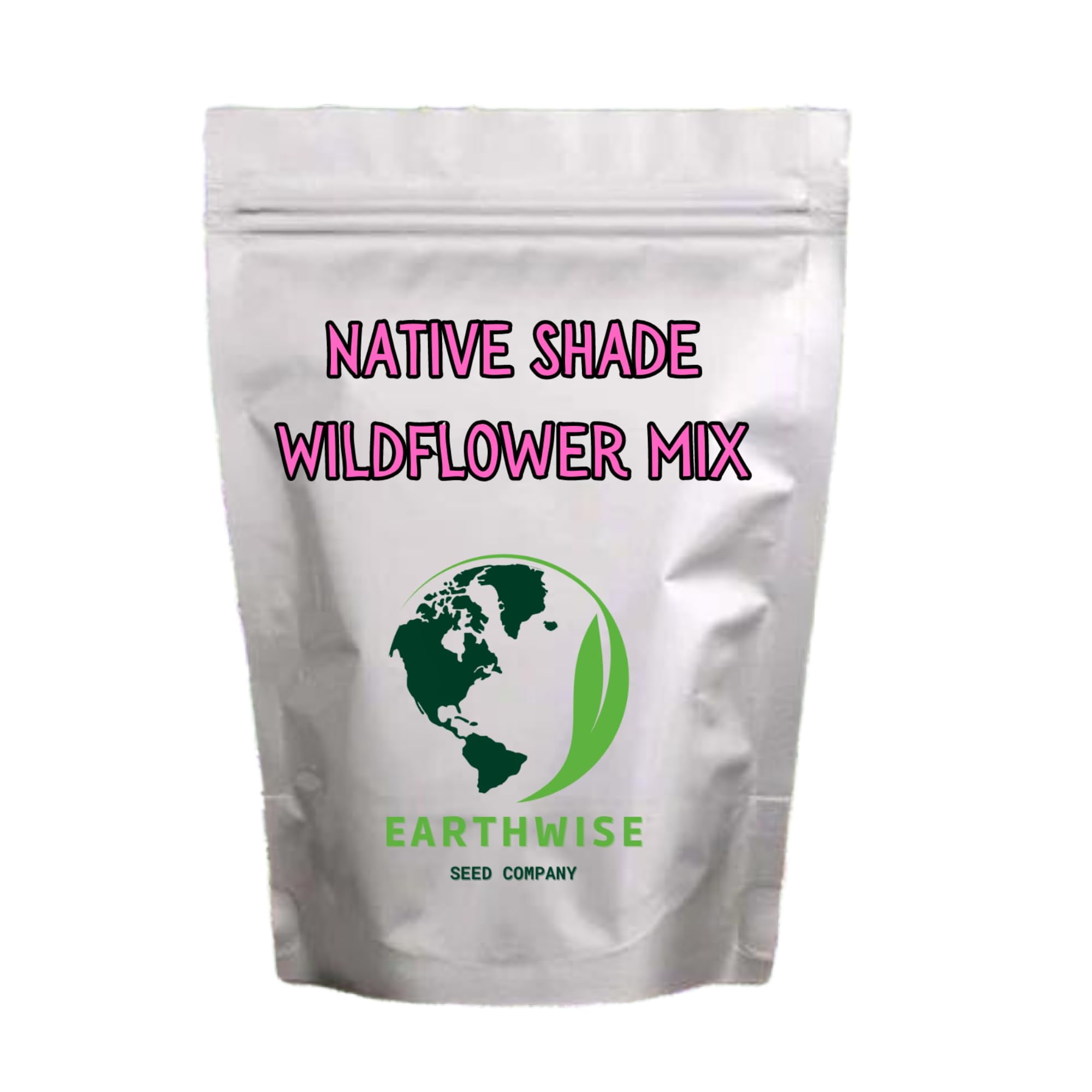 Earthwise Shady Native Wildflower Mix – 1lb – Covers 750sqft