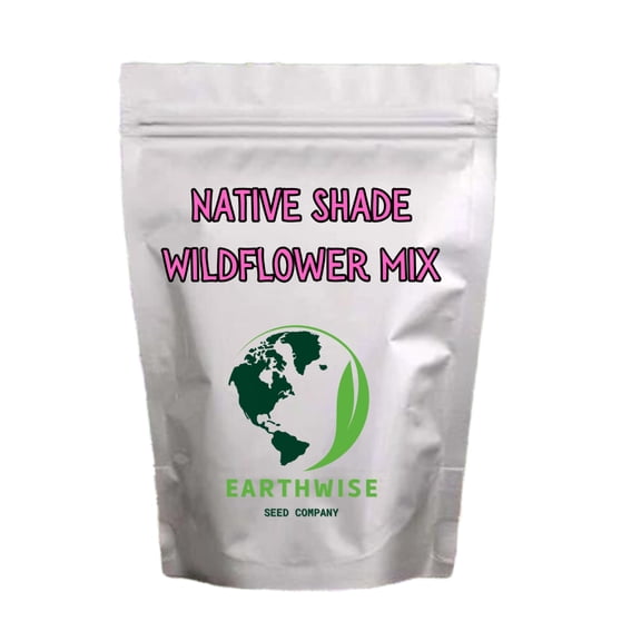 Earthwise Shady Native Wildflower Mix – 1lb – Covers 750sqft