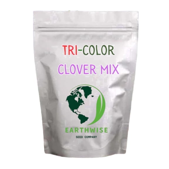 Earthwise Seed Company Tri-Clover Blend Tri-Clover Seed Grass Seeds, 1 lb - Hardy, Covers 2,000 Sq. ft.