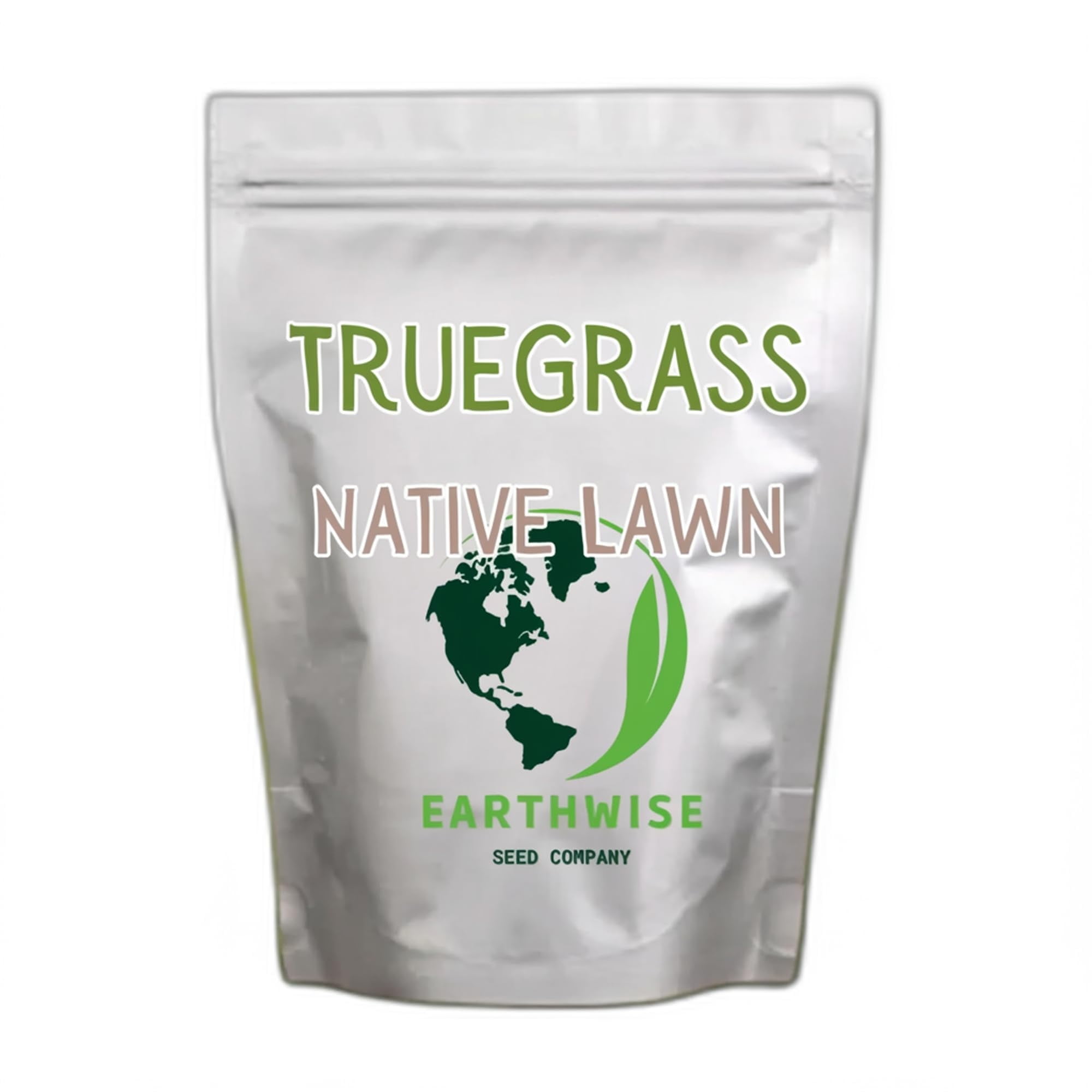 Earthwise TrueGrass Native Grass Seed Mix with Texoka Buffalograss and Blue Grama, Drought Tolerant Lawn Seed, 1 lb, Covers 500 Sq ft