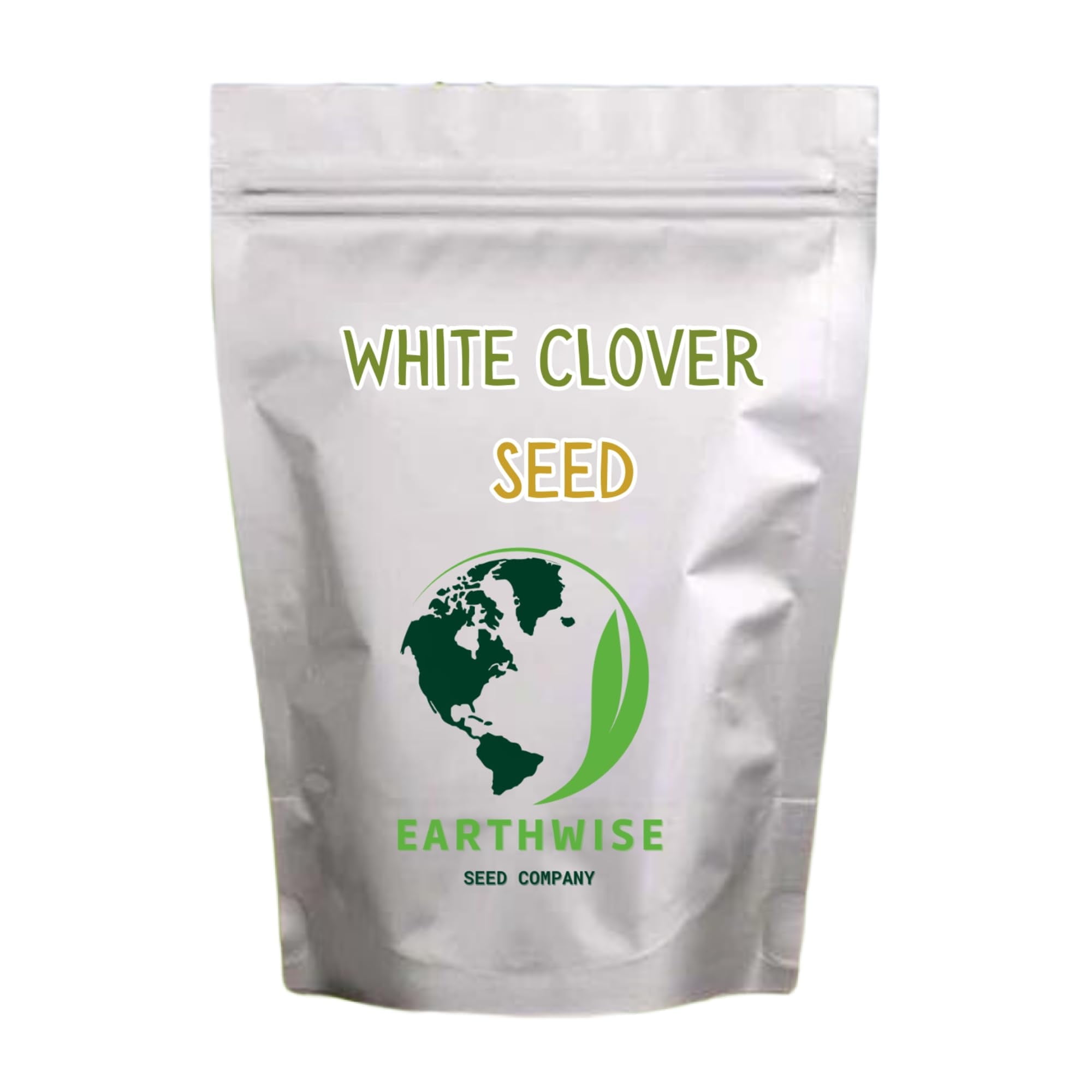 Earthwise White Dutch Clover Seed for Lawns and Ground Cover, Low Maintenance, Drought Tolerant, Full Sun, 5 lb, Covers up to 10,000 Sq ft