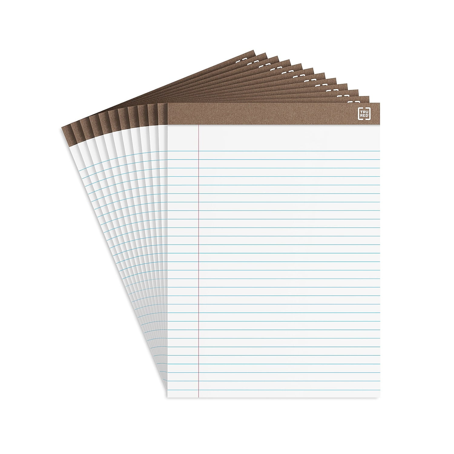 Earthwise by Ampad Recycled Writing Pad 8 1/2 x 11 3/4 White Dozen 20172
