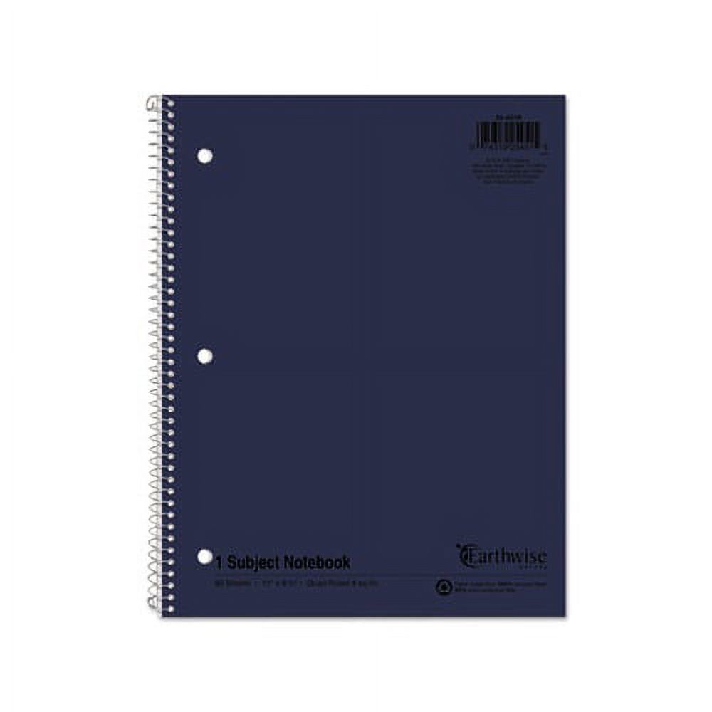 Earthwise by Oxford Recycled 1Subject Notebook 4 sq/in Quadrille Rule