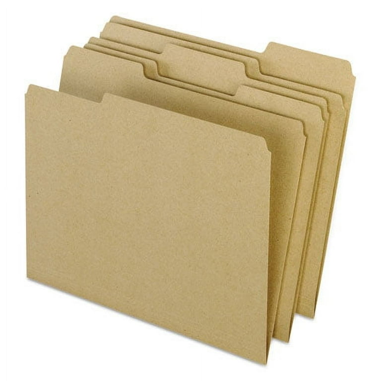 Earthwise by Pendaflex 100% Recycled Colored File Folders, 1/3-Cut Tabs: Assorted, Letter Size, 0.5 Earthwise by Pendaflex 100% Recycled Colored File Folders, 1/3-Cut Tabs: Assorted, Letter Size, 0.5
