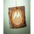 thumbnail image 1 of Earthwood 166716 Olive Wood Ornament - Bark with Flight to Egypt - 4 in., 1 of 4