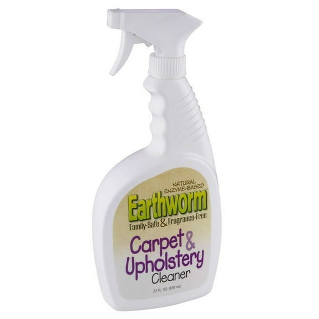 Earthworm Carpet and Upholstery Cleaner - Case of 6 - 22 FL oz.