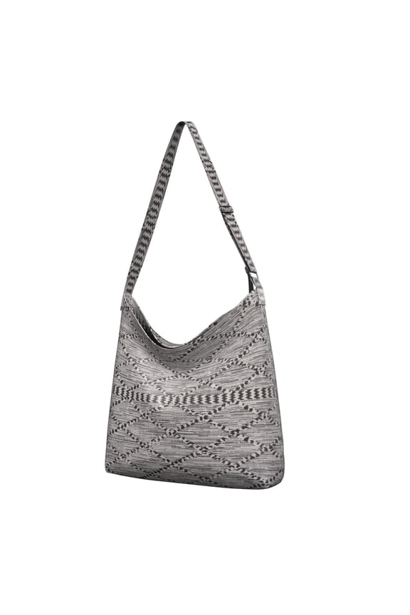 Earthy Bohemian Style Crossbody Bag - Boho Chic Shoulder Tote, Spacious Multi-Pocket Casual Purse