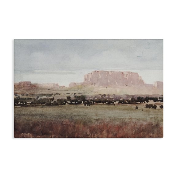 Stupell Industries Earthy Canyon Mesa Canvas Wall Art, design by Corinne Haig
