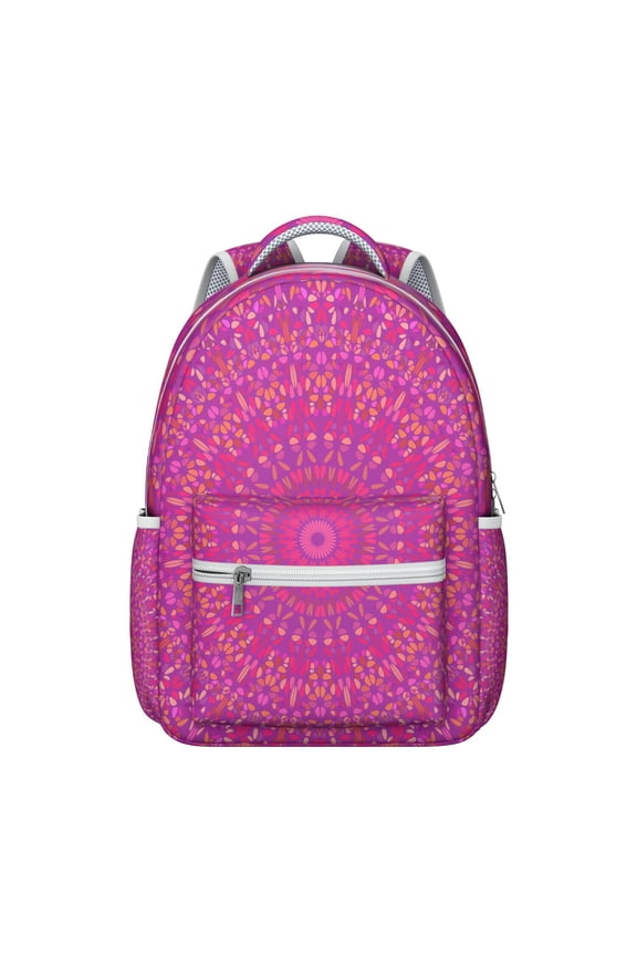 Mantra Linen Backpack - Breathable Summer School Bag for Hot Climates, Minimalist Design, Practical Gift