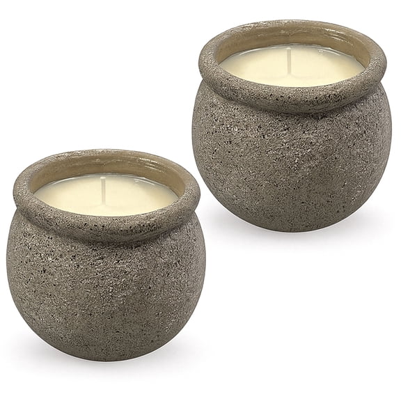 Aria Home Ancien Candle Collection 16 Oz Fruity Scented Jar Candle with 40 Hour Burn Time, Set of 2